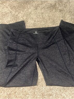 Women's High-Rise Charcoal Heather Leggings